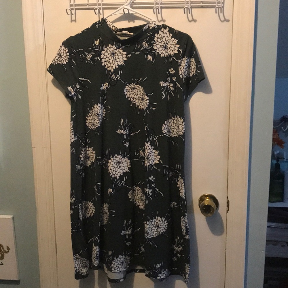 Army green dress